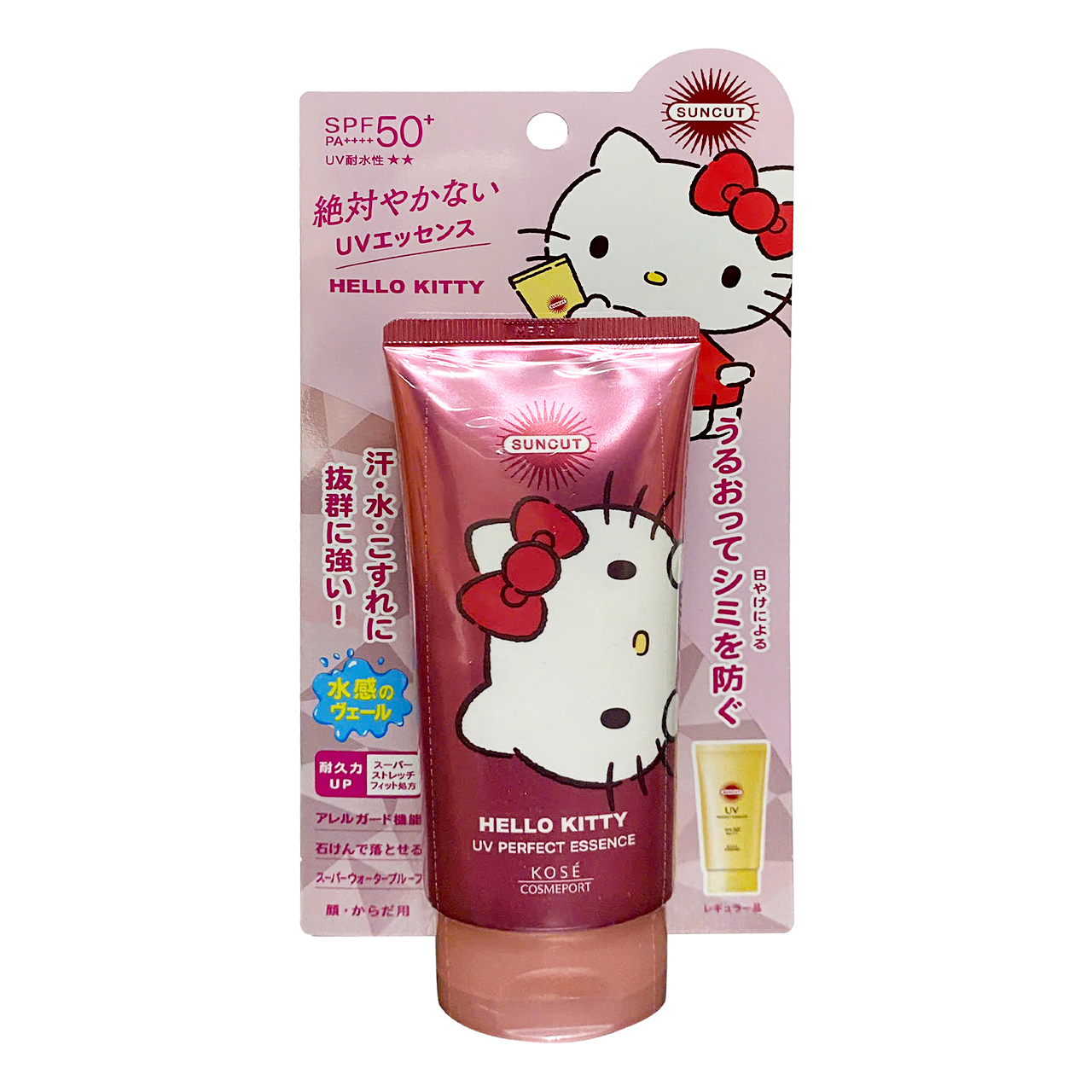 Essence Chống Nắng Suncut Uv Perfect Essence Super Water Proof Spf50+ Pa++++ Phiên Bản Giới Hạn Hello Kitty (80g)